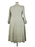 Unbranded Solid Green Casual Dress Size 3X - photo 2