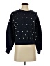 Assorted Brands Polka Dots Blue Pullover Sweater Size S - photo 1