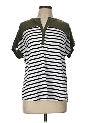 Perseption Concept Short Sleeve Henley (view 1)