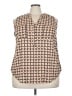 Torrid Brown Sleeveless Blouse Size 3X Plus (3) - photo 1