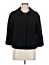 Ann Taylor Chevron-herringbone Black Coat Size 6 - photo 1