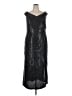 Alexa B Metallic Silver Cocktail Dress Size 20 - photo 1