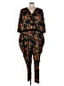 Unbranded Print Black Jumpsuit Size 4X (estimated) - photo 1