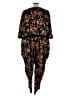 Unbranded Print Black Jumpsuit Size 4X (estimated) - photo 2