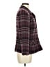 Sag Harbor 100% Polyester Plaid Burgundy Blazer Size 8 (petite) - photo 4