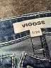 Vigoss Hearts Blue Jeans Size 25 waist - photo 8
