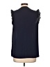 MICHAEL Michael Kors Blue Sleeveless Blouse Size L - photo 2