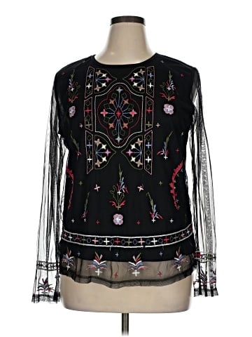 Life Style Long Sleeve Blouse (view 1)