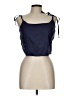 Old Navy 100% Cotton Blue Sleeveless Blouse Size L - photo 1