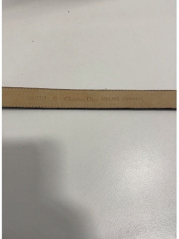 Christian Dior Vintage Leather Belt (view 2)