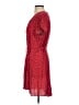 Rolla's 100% Polyester Polka Dots Red Casual Dress Size S (estimated) - photo 5
