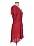 Rolla's 100% Polyester Polka Dots Red Casual Dress Size S (estimated) - photo 4
