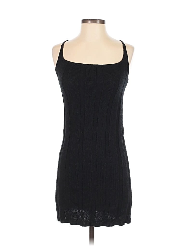Pre-owned Fp Beach Casual Dress In Black