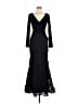 Xscape Black Cocktail Dress Size 6 - photo 1