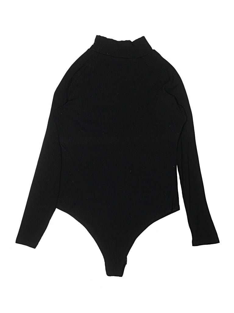 Pre-owned Unbranded Bodysuit In Black