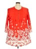 Unbranded Red 3/4 Sleeve Blouse Size 3X - photo 1