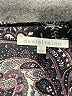 Daniel Rainn 100% Polyester Paisley Black Long Sleeve Blouse Size L - photo 7
