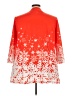 Unbranded Red 3/4 Sleeve Blouse Size 3X - photo 2