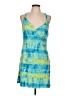 Ambrielle Tie-dye Teal Cocktail Dress Size L - photo 1