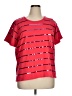 Unbranded Stripes Red Short Sleeve T-Shirt Size XL (estimated) - photo 1
