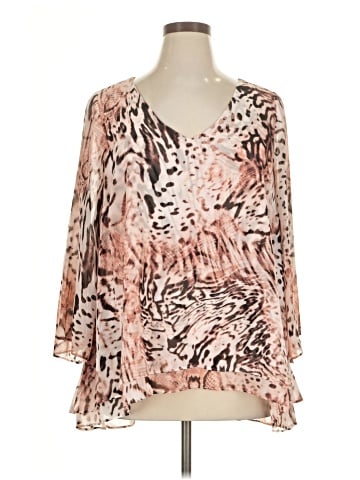 Jennifer Lopez 3/4 Sleeve Blouse (view 1)