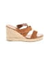 J.Crew Factory Store Tan Wedges Size 8 1/2 - photo 1