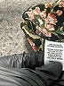 wonderly 100% Polyester Black 3/4 Sleeve Blouse Size L - photo 8