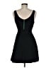 Express Solid Black Cocktail Dress Size M - photo 2
