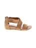 Comfortiva 100% Leather Tan Wedges Size 8 - photo 1