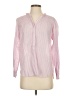 Point Sur 100% Cotton Pink Long Sleeve Blouse Size 2 - photo 1