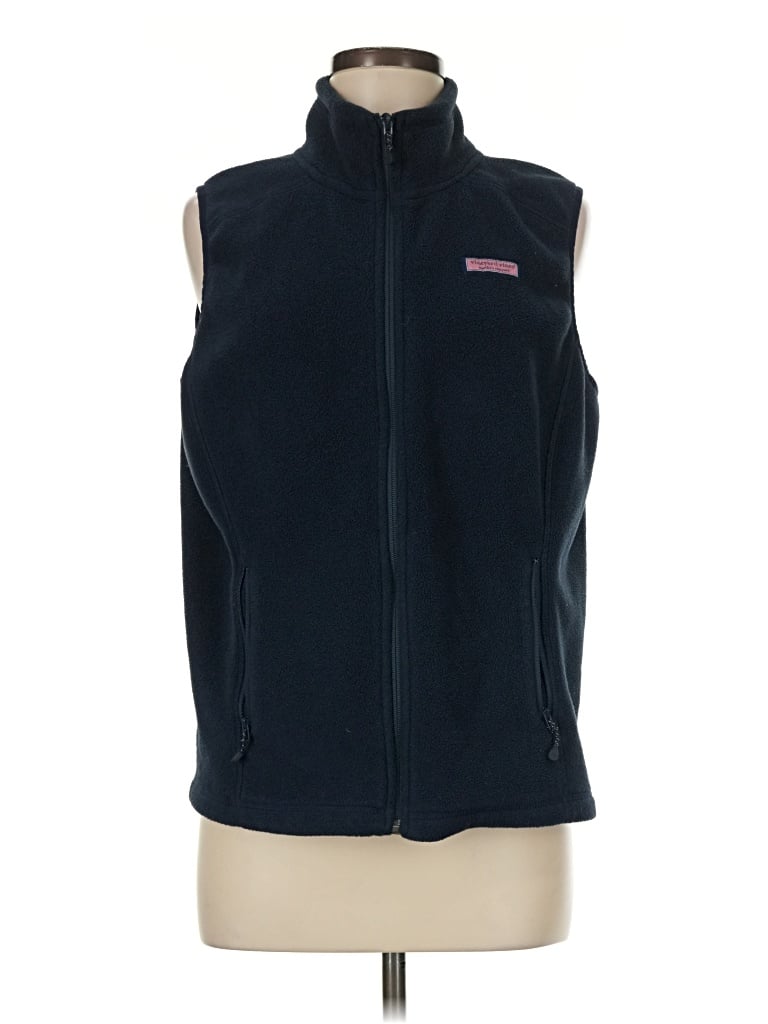 Pre-owned Vineyard Vines Sweater Vest In Blue