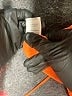 Melani Orange Cocktail Dress Size L - photo 8