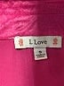 L Love Pink Long Sleeve Blouse Size S - photo 7