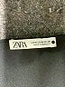 Zara Solid Black Casual Dress Size M - photo 7