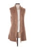 Tahari Brown Sweater Vest Size XL - photo 1
