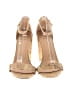 A New Day Print Gold Tan Sandals Size 7 - photo 2
