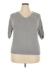 Dokotoo 100% Viscose Gray Pullover Sweater Size XXL - photo 1