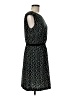 Ann Taylor LOFT 100% Polyester Polka Dots Black Casual Dress Size M - photo 4