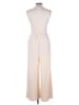Cider Solid Ivory Jumpsuit Size L - photo 2