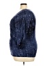 DressBarn Stars Blue 3/4 Sleeve Top Size 2X - photo 5
