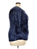 DressBarn Stars Blue 3/4 Sleeve Top Size 2X - photo 4