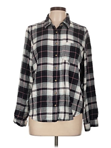Aeropostale Long Sleeve Button-Down Shirt (view 1)