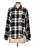 Aeropostale Plaid Gray Long Sleeve Button-Down Shirt Size L - photo 1