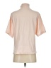 Acne Studios 100% Cotton Solid Ivory Pink Short Sleeve Turtleneck Size XS - photo 2