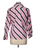 Foxcroft Stripes Pink Long Sleeve Blouse Size 10 (petite) - photo 2