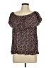 Torrid 100% Rayon Black Short Sleeve Blouse Size Lg Plus (0) - photo 1