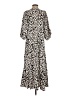 Unbranded Animal Print Gray Casual Dress Size S - photo 2