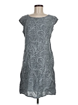 sleeveless linen shift dress Linen Blend Shift Dress Off White / Medium