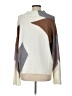 Gilli Color Block Ivory Pullover Sweater Size L - photo 2