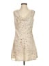 Motel 100% Polyester Hearts Ivory Cocktail Dress Size XS - photo 1